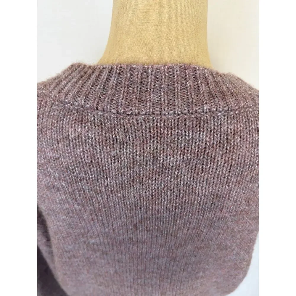 NWT Soya Concept Mauve Crew Neck Sweater Size XS #0434